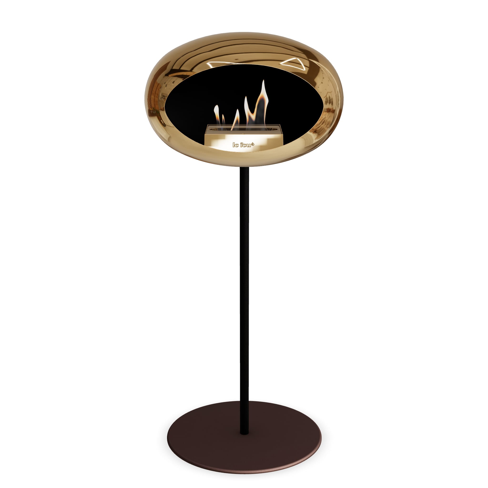 Le Feu Steel High Dome <br>Chromed Rose Gold