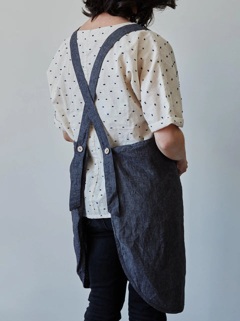 Linen Apron - Anthracite Confetti Mill Aprons art-noise.myshopify.com linen-apron-anthracite Linen Apron - Anthracite Confetti Mill Aprons art-noise.myshopify.com linen-apron-anthracite