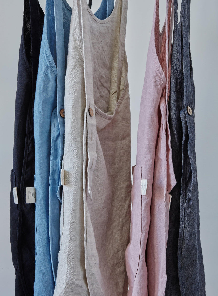 Linen Apron - Black
