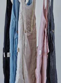Linen Apron - Black