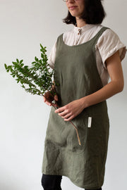 Linen Apron - Forest green Confetti Mill Aprons art-noise.myshopify.com linen-apron-forest-green Linen Apron - Forest green Confetti Mill Aprons art-noise.myshopify.com linen-apron-forest-green