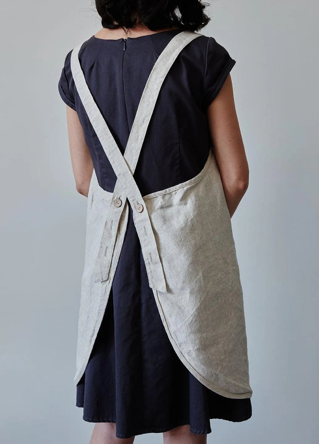 Linen Apron - Oat Confetti Mill Aprons art-noise.myshopify.com linen-apron-oat Linen Apron - Oat Confetti Mill Aprons art-noise.myshopify.com linen-apron-oat
