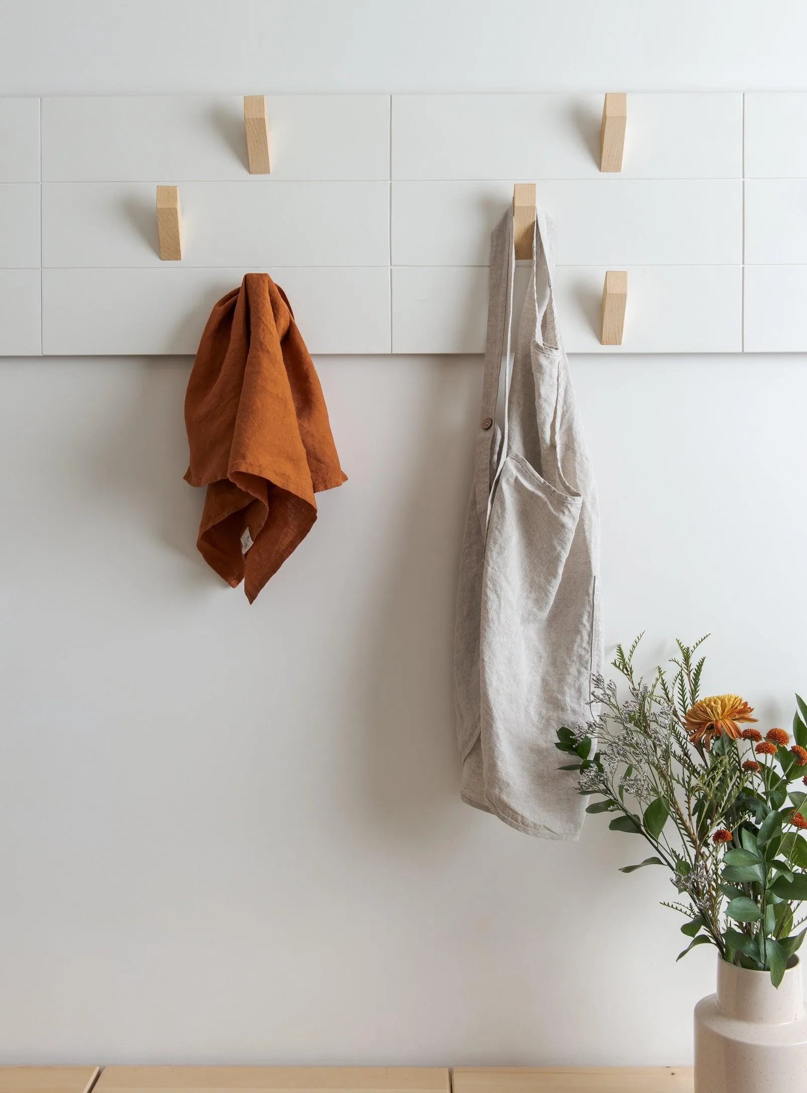 Linen Apron - Oat Confetti Mill Aprons art-noise.myshopify.com linen-apron-oat Linen Apron - Oat Confetti Mill Aprons art-noise.myshopify.com linen-apron-oat