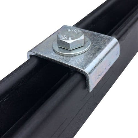 Byson Strut Top Hat Square Plate Washer - M10 (~3/8") Byson product_type art-noise.myshopify.com byson-strut-top-hat-square-plate-washer-m10-3-8