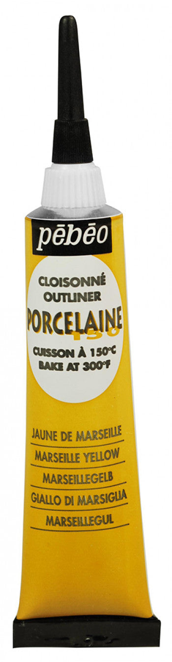 Porcelaine 150 - Outliner 20ml Marseilles Yellow - Art Noise Porcelaine 150 - Outliner 20ml Marseilles Yellow Pebeo Porcelaine Paint art-noise.myshopify.com porcelaine-150-outliner-20ml-marseilles-yellow