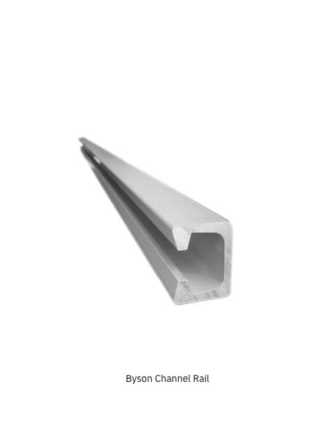 Byson Channel Rail for Sliding Systems - 6.5ft Byson product_type art-noise.myshopify.com byson-channel-rail-for-sliding-systems-6-5ft