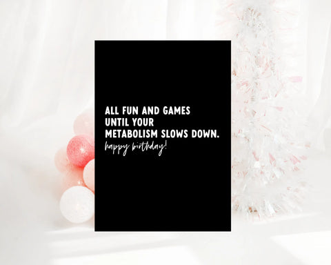 All Fun and Games Until your Metabolism... Creativien product_type art-noise.myshopify.com all-fun-and-games-until-your-metabolism All Fun and Games Until your Metabolism... Creativien  art-noise.myshopify.com all-fun-and-games-until-your-metabolism