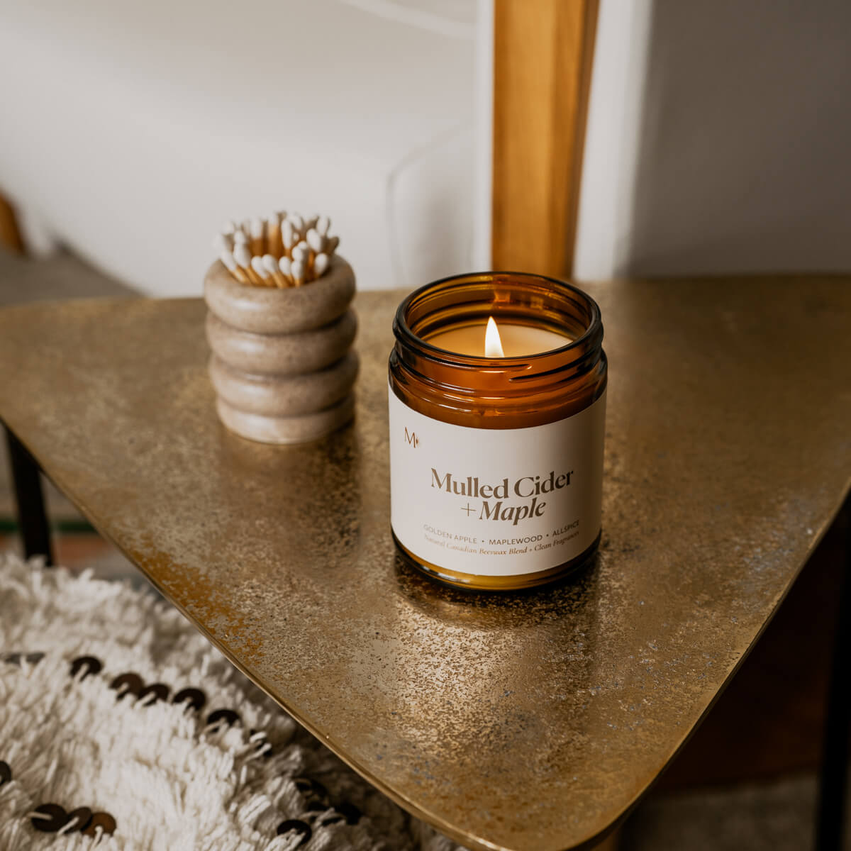 Mulled Cider + Maple Candle Misiyo Candle Co Candles art-noise.myshopify.com mulled-cider-maple-candle