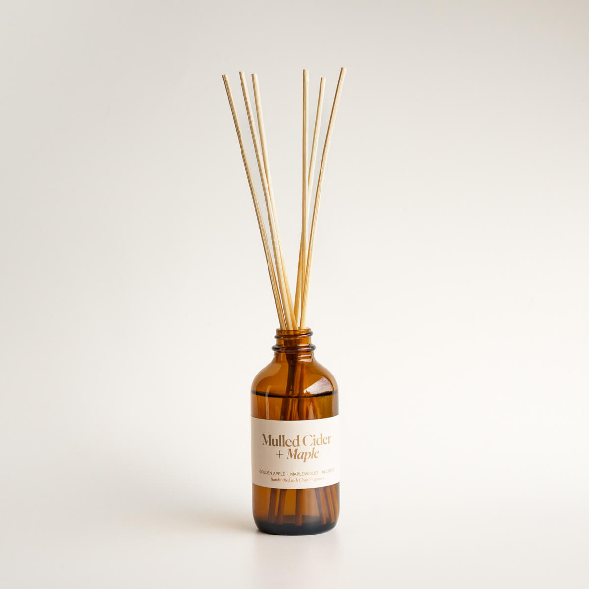 Mulled Cider + Maple Reed Diffuser Misiyo Candle Co Reed Diffusers art-noise.myshopify.com mulled-cider-maple-reed-diffuser