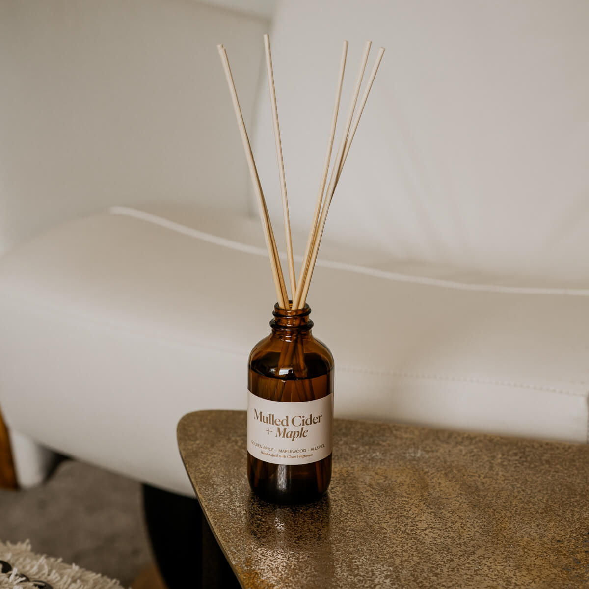 Mulled Cider + Maple Reed Diffuser Misiyo Candle Co Reed Diffusers art-noise.myshopify.com mulled-cider-maple-reed-diffuser