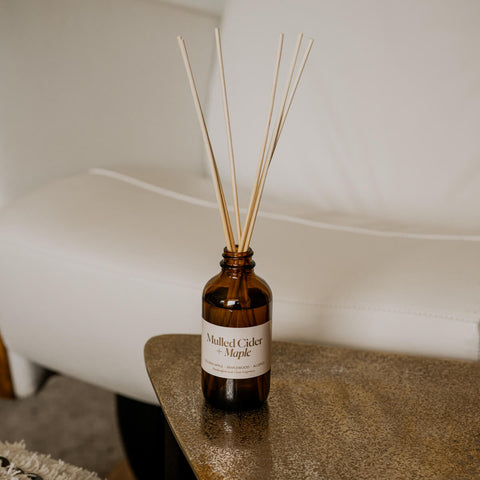 Mulled Cider + Maple Reed Diffuser Misiyo Candle Co Reed Diffusers art-noise.myshopify.com mulled-cider-maple-reed-diffuser