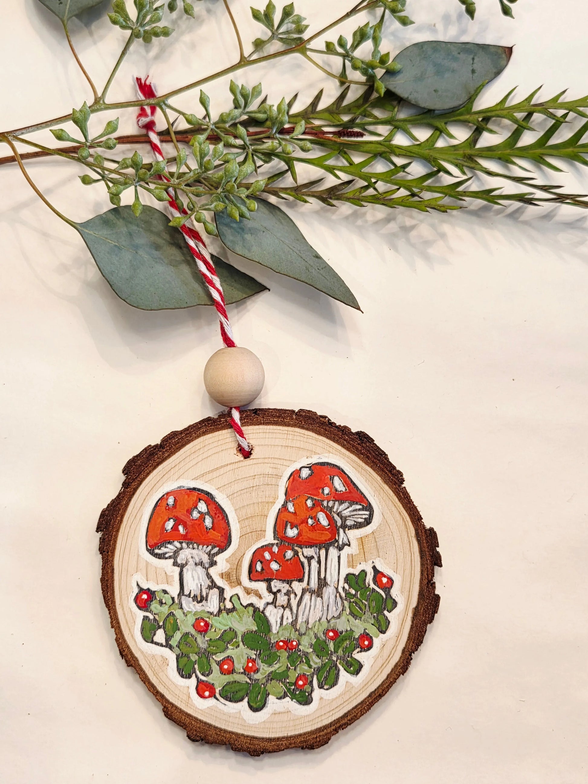 Ornament "Mushroom" Mari Brown Holiday Ornaments art-noise.myshopify.com ornament-mushroom Ornament "Mushroom" Mari Brown Holiday Ornaments art-noise.myshopify.com ornament-mushroom