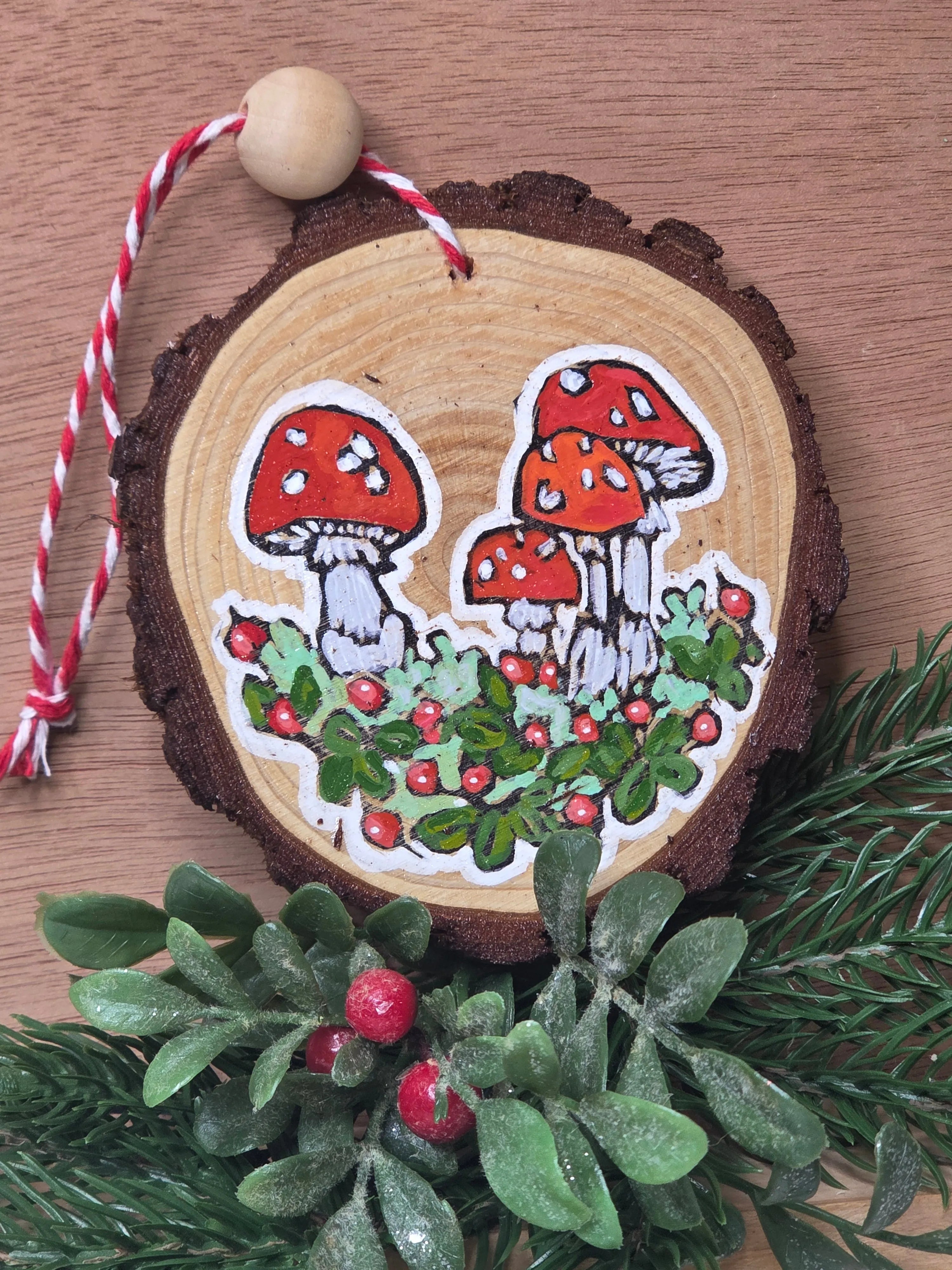 Ornament "Mushroom" Mari Brown Holiday Ornaments art-noise.myshopify.com ornament-mushroom Ornament "Mushroom" Mari Brown Holiday Ornaments art-noise.myshopify.com ornament-mushroom