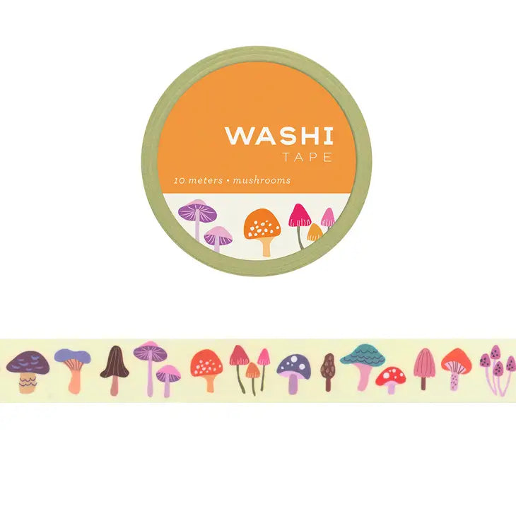 Girl of All Work - Mushrooms Washi Tape
