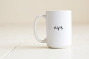 Nope Mug Creativien product_type art-noise.myshopify.com nope-mug Nope Mug Creativien  art-noise.myshopify.com nope-mug