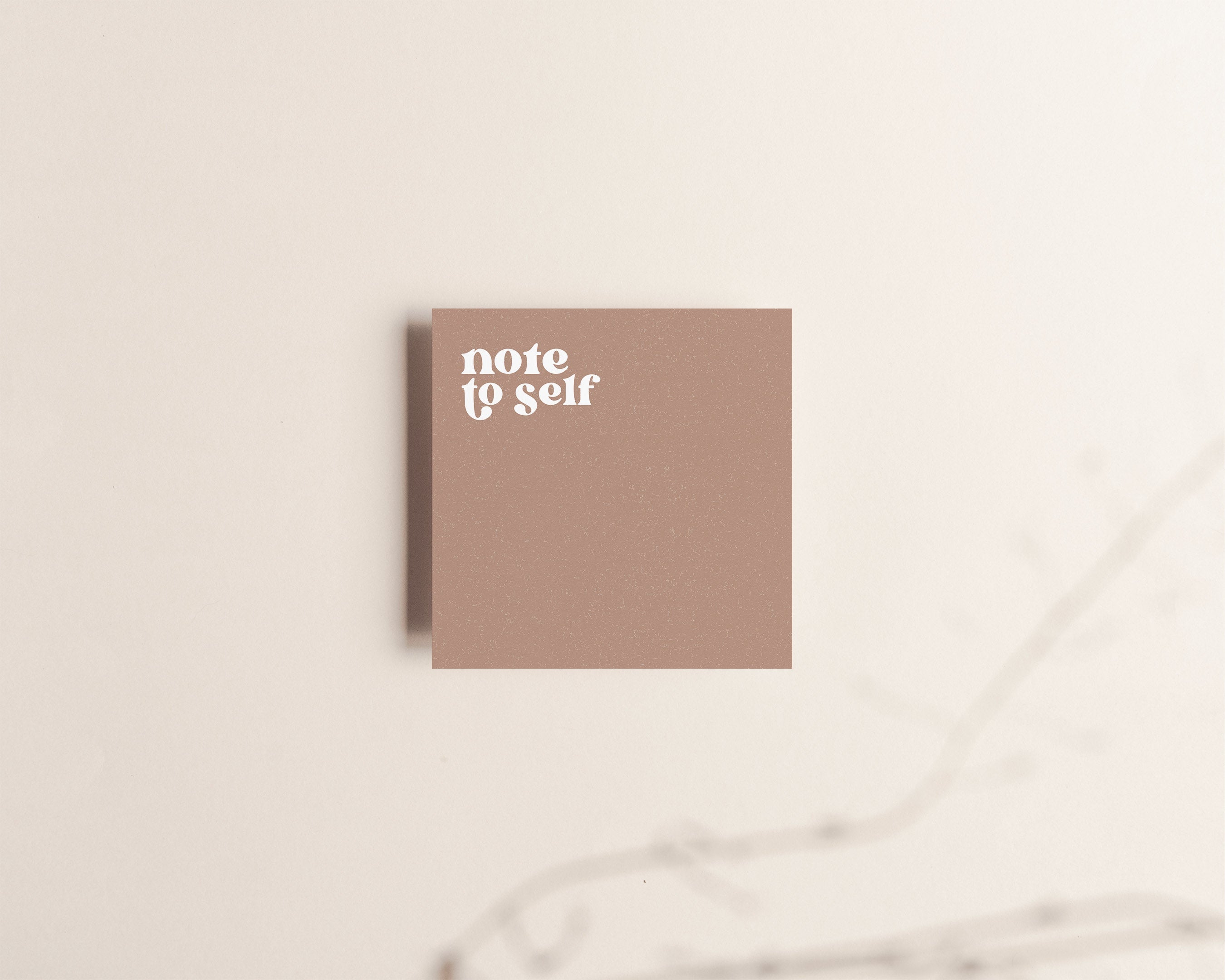 Note to self Sticky Notes Creativien Paper Goods art-noise.myshopify.com note-to-self-sticky-notes