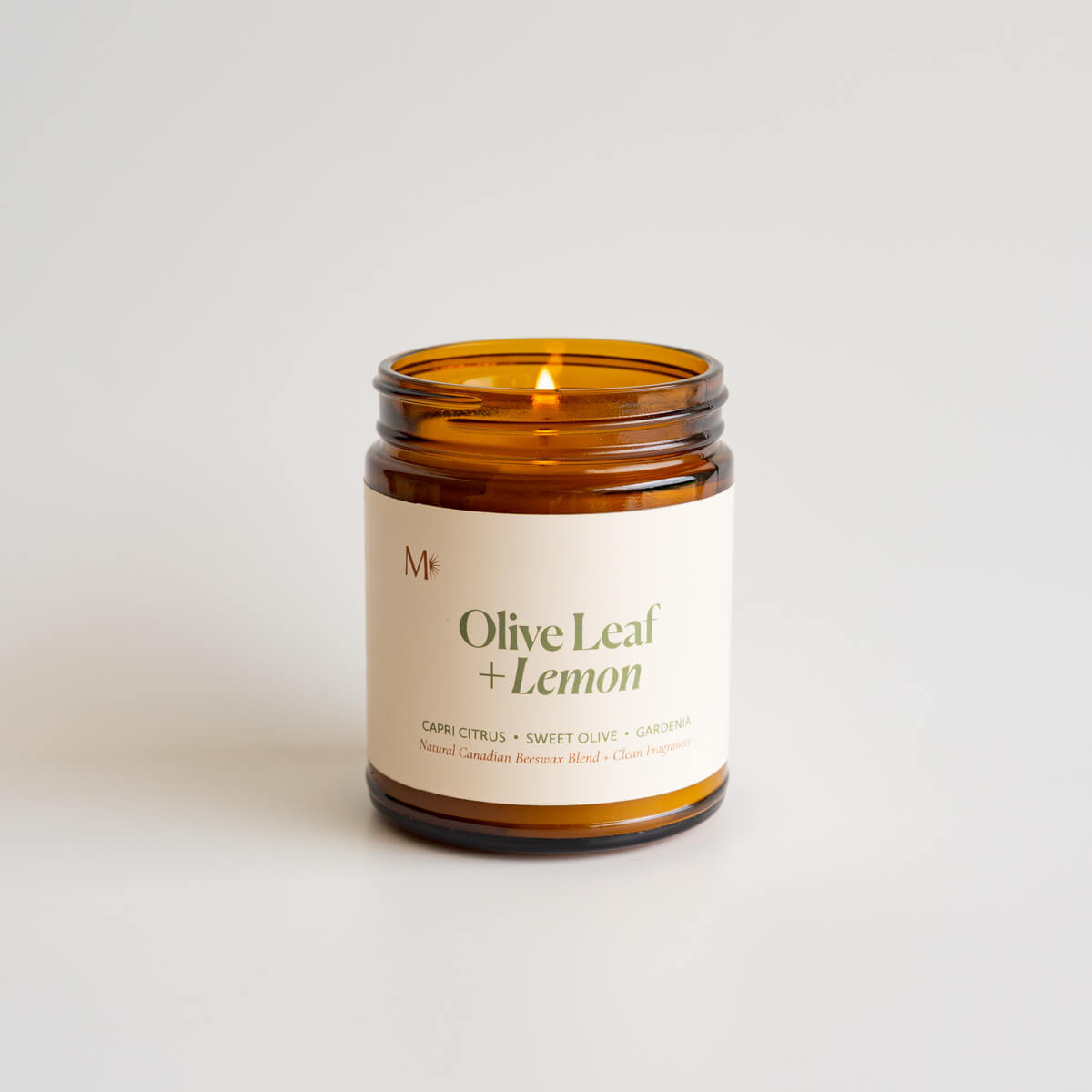 Olive Leaf + Lemon Candle Jar Misiyo Candle Co Candles art-noise.myshopify.com olive-leaf-lemon-candle-jar