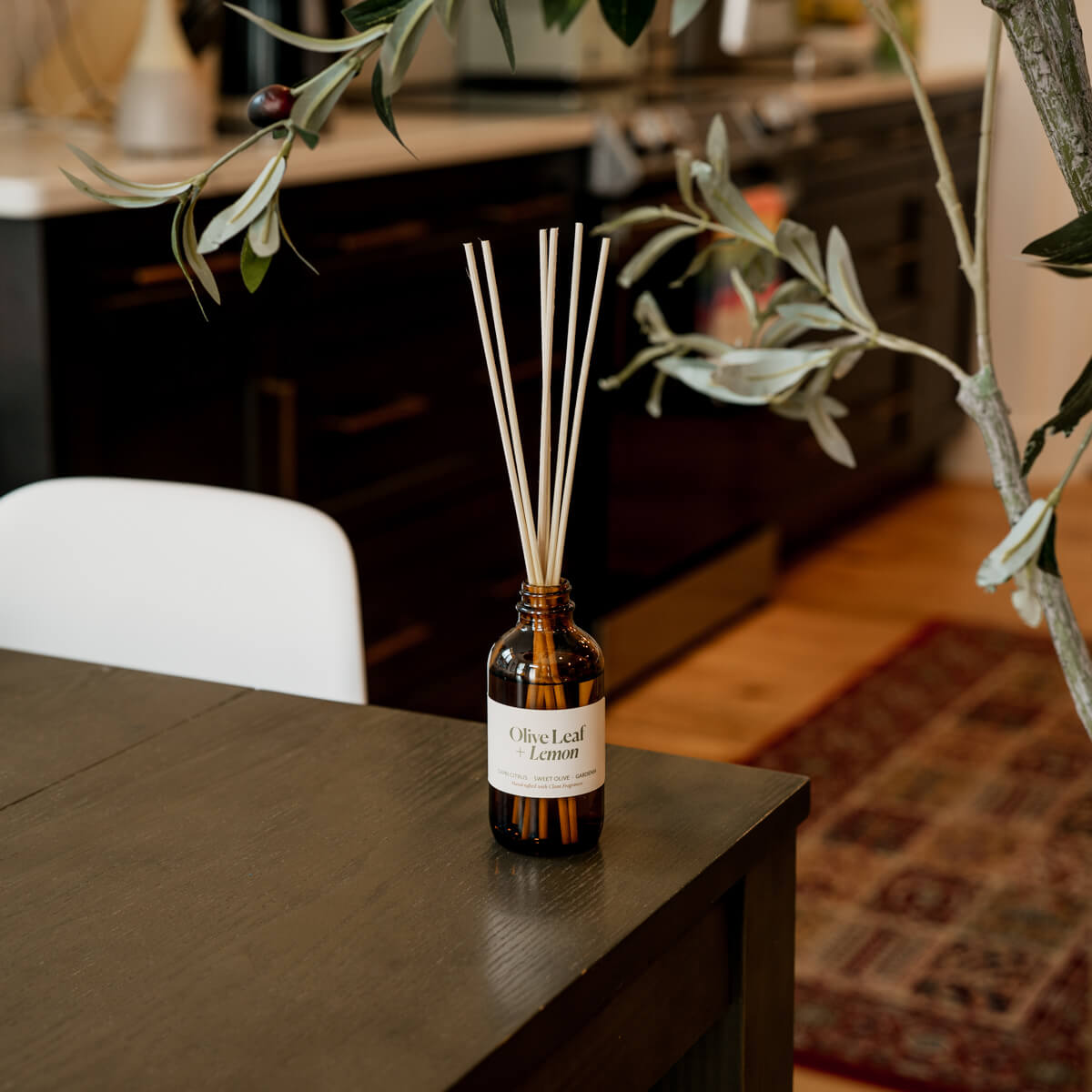 Olive Leaf + Lemon Reed Diffuser