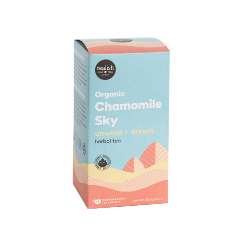 Organic Chamomile Sky Sachets Tealish Herbal Tea art-noise.myshopify.com organic-chamomile-sky-sachets