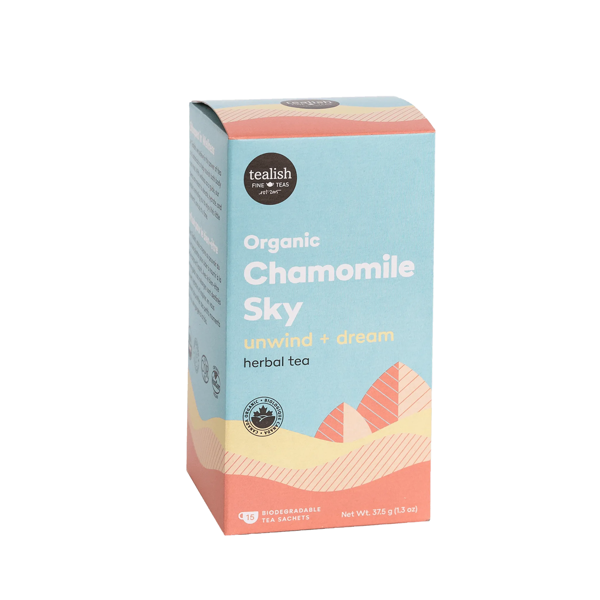 Organic Chamomile Sky Sachets Tealish Herbal Tea art-noise.myshopify.com organic-chamomile-sky-sachets Organic Chamomile Sky Sachets Tealish Herbal Tea art-noise.myshopify.com organic-chamomile-sky-sachets