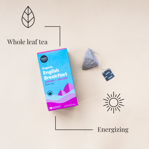 Organic English Breakfast Sachets Tealish Black Tea art-noise.myshopify.com organic-english-breakfast-sachets