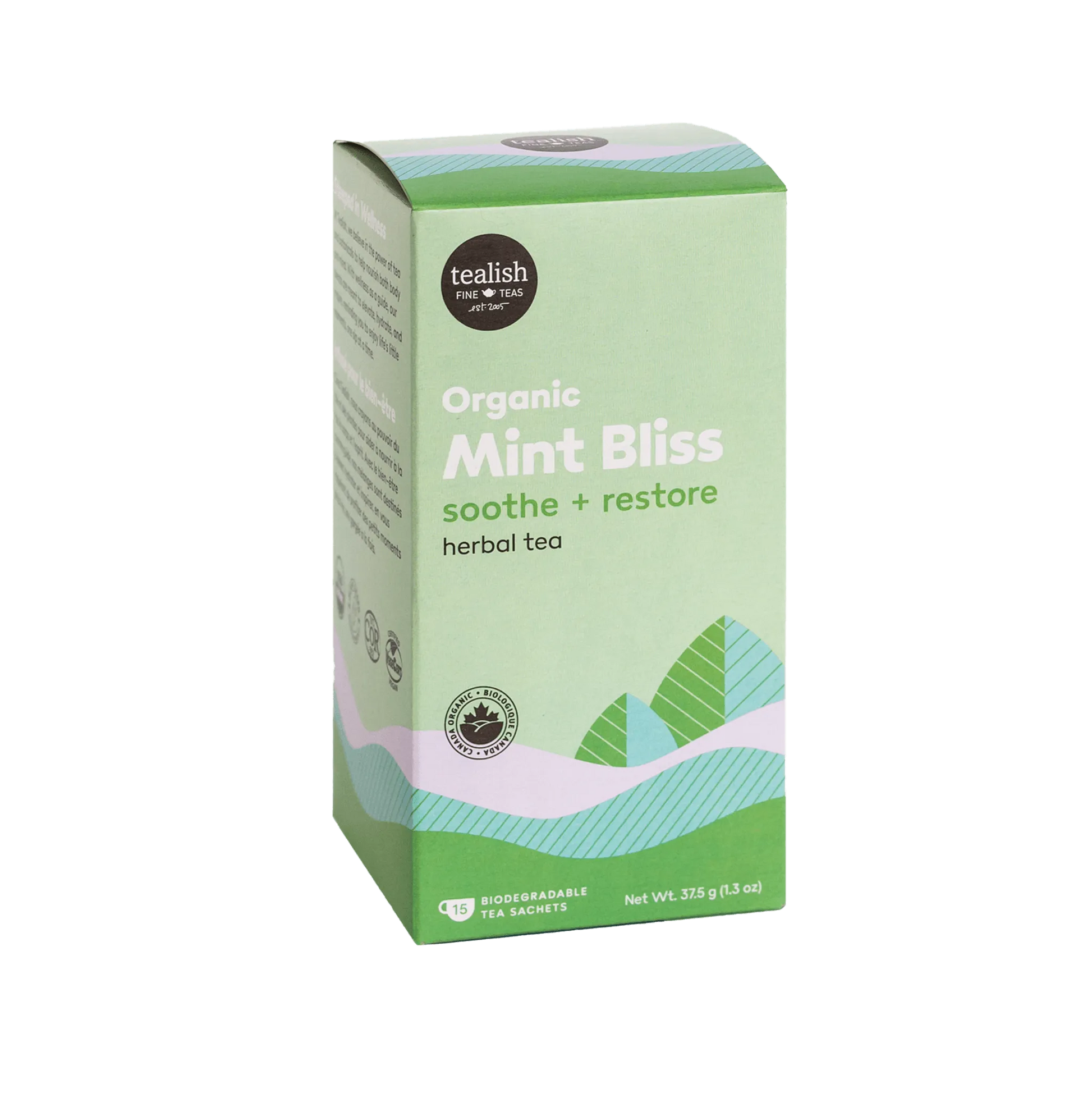 Organic Mint Bliss Sachets Tealish Herbal Tea art-noise.myshopify.com organic-mint-bliss-sachets Organic Mint Bliss Sachets Tealish Herbal Tea art-noise.myshopify.com organic-mint-bliss-sachets