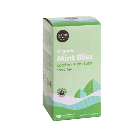 Organic Mint Bliss Sachets Tealish Herbal Tea art-noise.myshopify.com organic-mint-bliss-sachets Organic Mint Bliss Sachets Tealish Herbal Tea art-noise.myshopify.com organic-mint-bliss-sachets