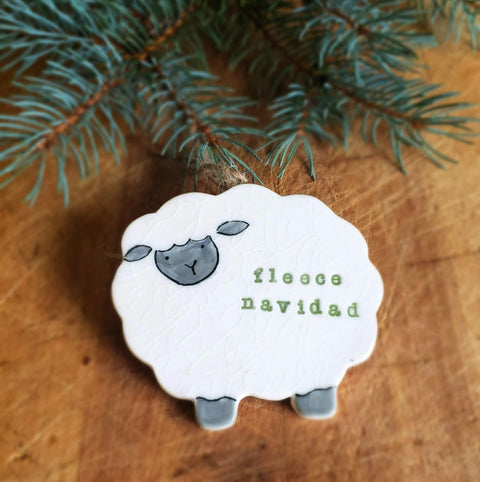 Goat Ridge Farm Ornament - Fleece Navidad