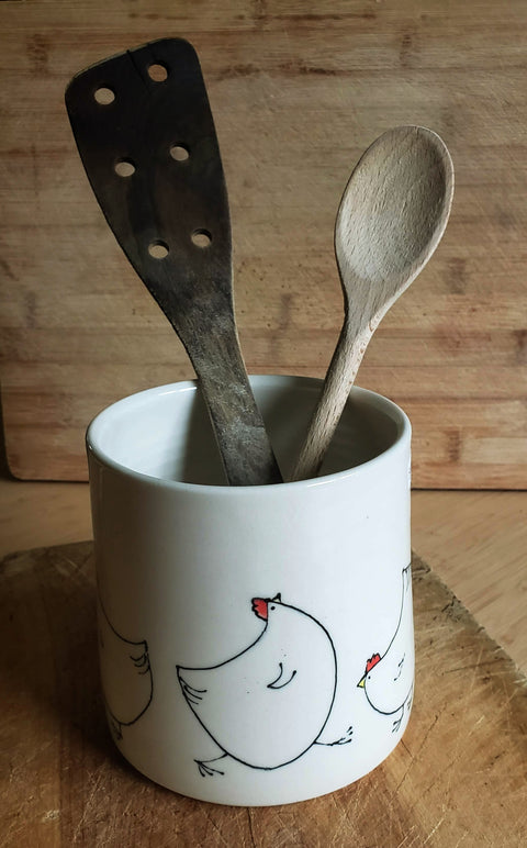 Goat Ridge Farm Utensil Holder - Chicken