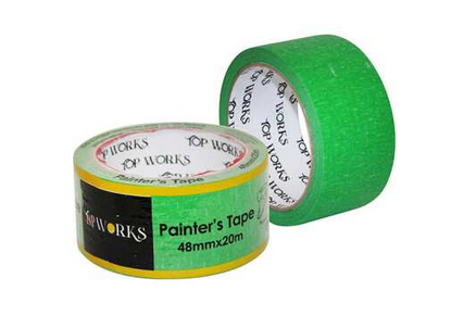 TOP WORKS - PAINTERS TAPE- GREEN- 48MMX20M