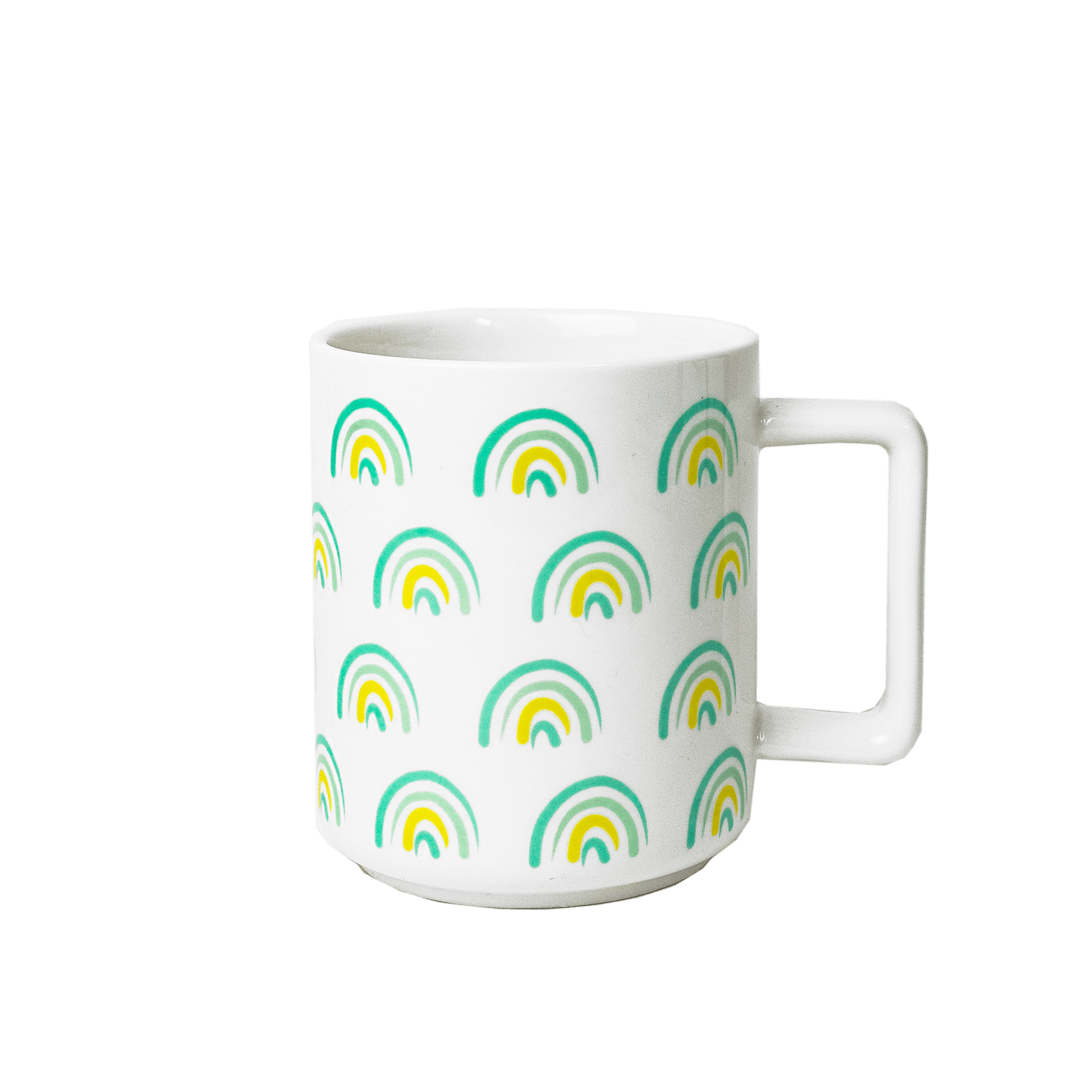 Floral Mug Tealish Drinkware art-noise.myshopify.com floral-mug