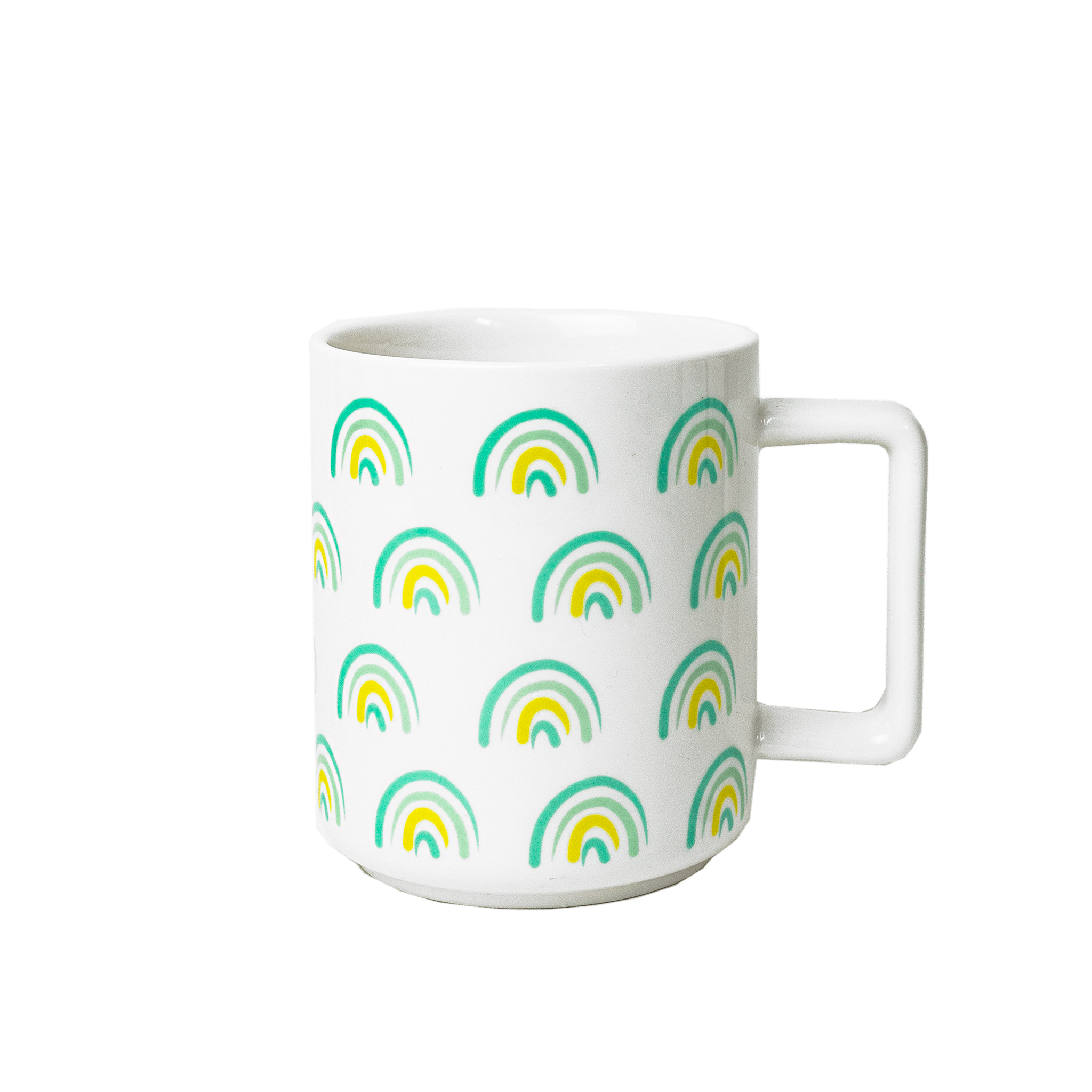 Floral Mug Tealish Drinkware art-noise.myshopify.com floral-mug