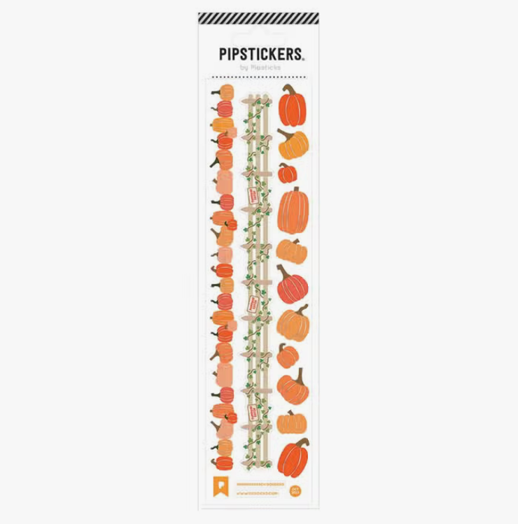 Pipsticks - Pumpkin Patch Borders - Art Noise