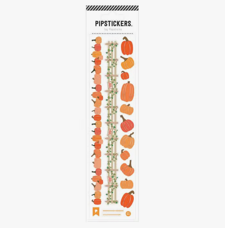 Pipsticks - Pumpkin Patch Borders - Art Noise