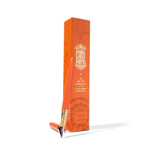 Ferris Wheel Press - Brush Fountain Pen Fine - Persimmon