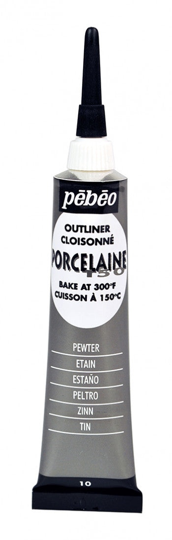 Porcelaine 150 - Outliner 20ml Pewter - Art Noise Porcelaine 150 - Outliner 20ml Pewter Pebeo Porcelaine Paint art-noise.myshopify.com porcelaine-150-outliner-20ml-pewter
