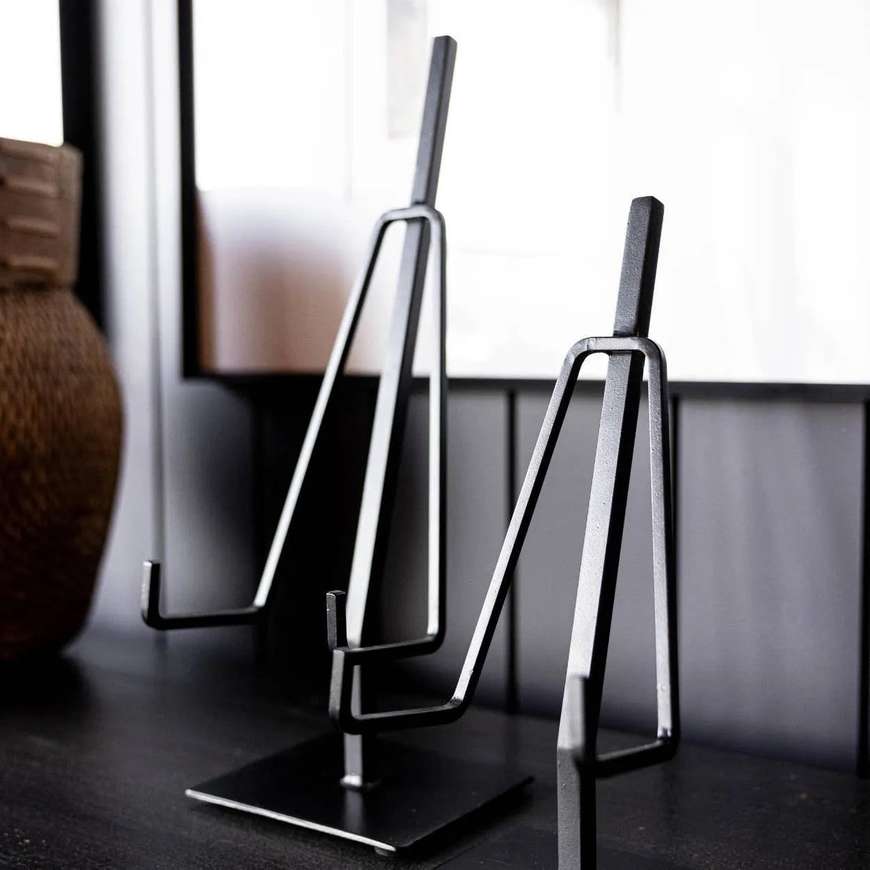 Picture Easel Stand | Dual Arm Black Iron Clementine Home Floral Gift product_type art-noise.myshopify.com picture-easel-stand-dual-arm-black-iron Picture Easel Stand | Dual Arm Black Iron Clementine Home Floral Gift  art-noise.myshopify.com picture-easel-stand-dual-arm-black-iron