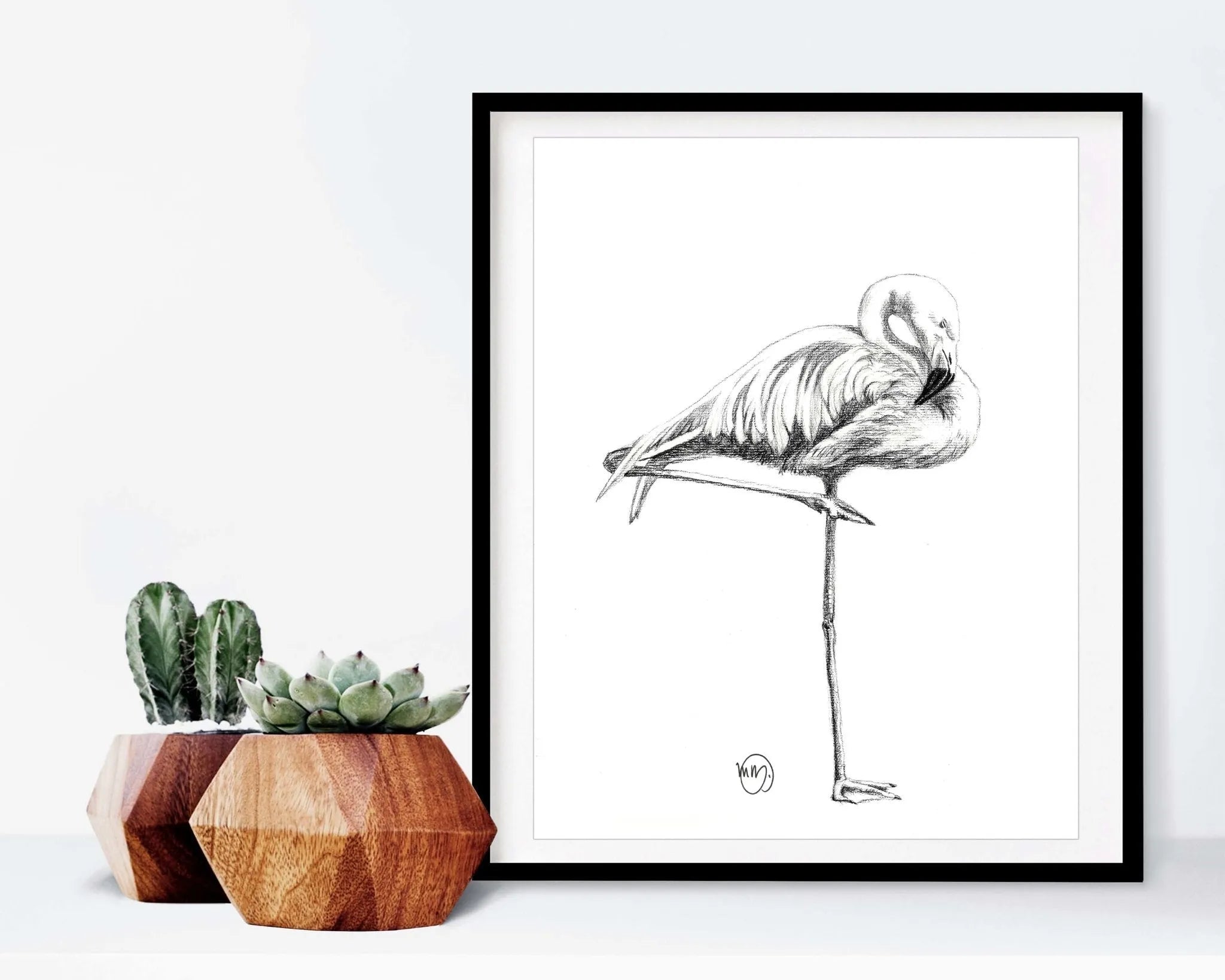 Pink Flamingo LE NID atelier illustration art-noise.myshopify.com pink-flamingo Pink Flamingo LE NID atelier illustration art-noise.myshopify.com pink-flamingo