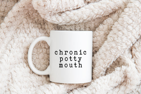 Chronic Potty Mouth Mug Creativien product_type art-noise.myshopify.com chronic-potty-mouth-mug