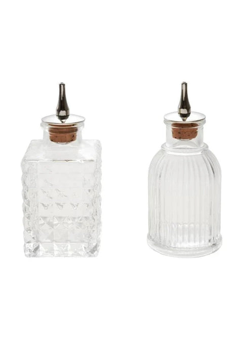 Pressed Glass Spout Bottle