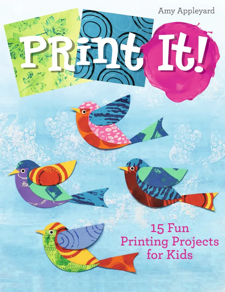 Fun Printing Print It!: 15 Fun Printing Projects for Kids | Art Noise