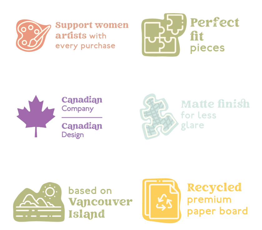 Vancouver Island | 1000-Piece Puzzle for Adults | Designed in Canada by Capri Sadler