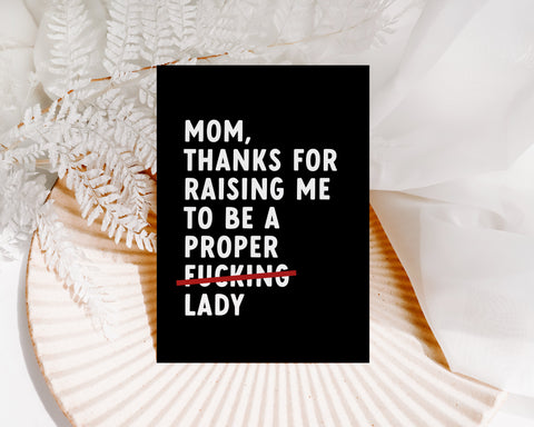 Proper Fucking Lady (censored)