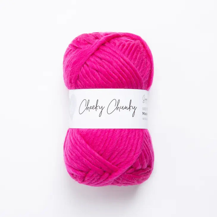 Hazelnut Super Chunky Yarn. Cheeky Chunky Yarn by Wool Couture