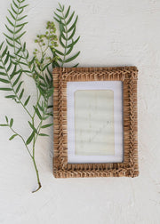 Rattan Photo Frame Clementine Home Floral Gift product_type art-noise.myshopify.com rattan-photo-frame