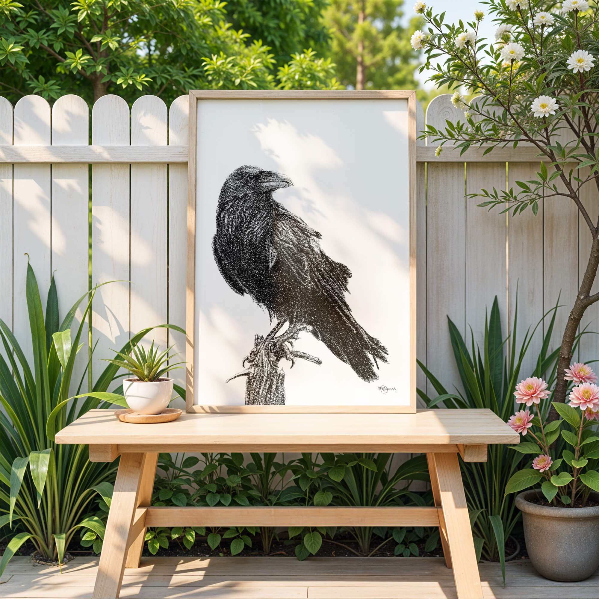 Raven Illustration