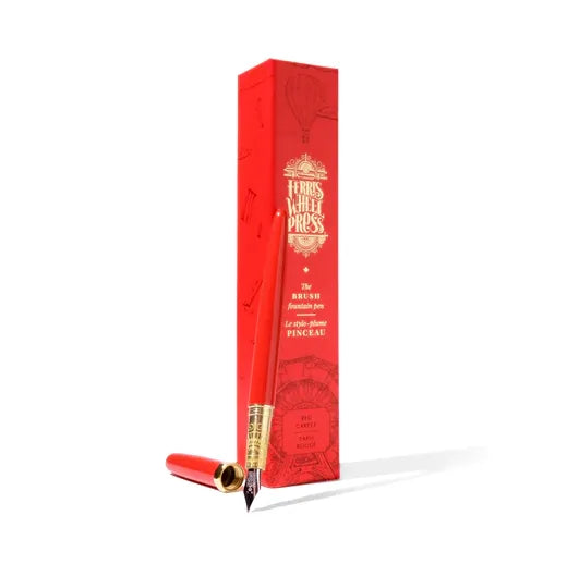 Ferris Wheel Press - Brush Fountain Pen Fine - Red Carpet