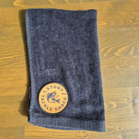 🍁Stony Tackle Fishing Hand Towel Black