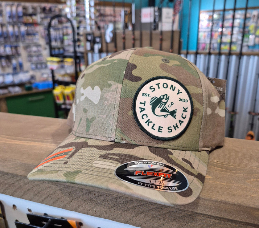 🍁Stony Tackle Shack Flex Fit Logo Hats.