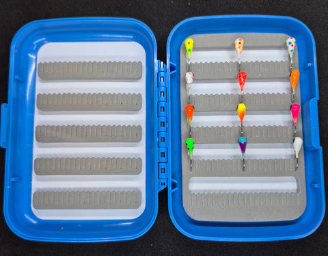 🍁Big Sky 5mm Tungsten Jigs 12/pc Set with Case